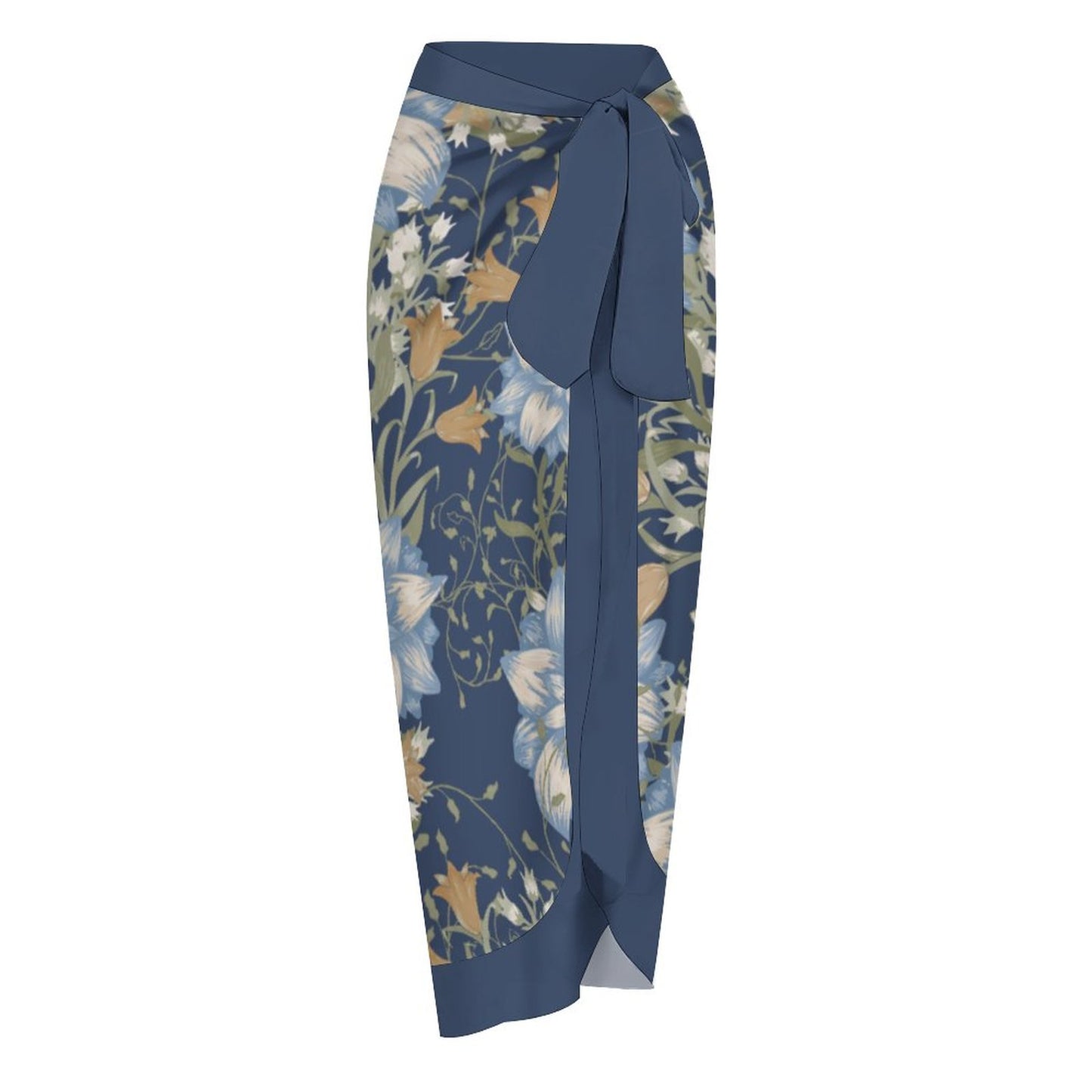 Casual Printed One-Piece Swimsuit And Cover Up 2305102663