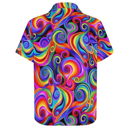Men's Hawaiian Casual Short Sleeve Shirt 2306103186
