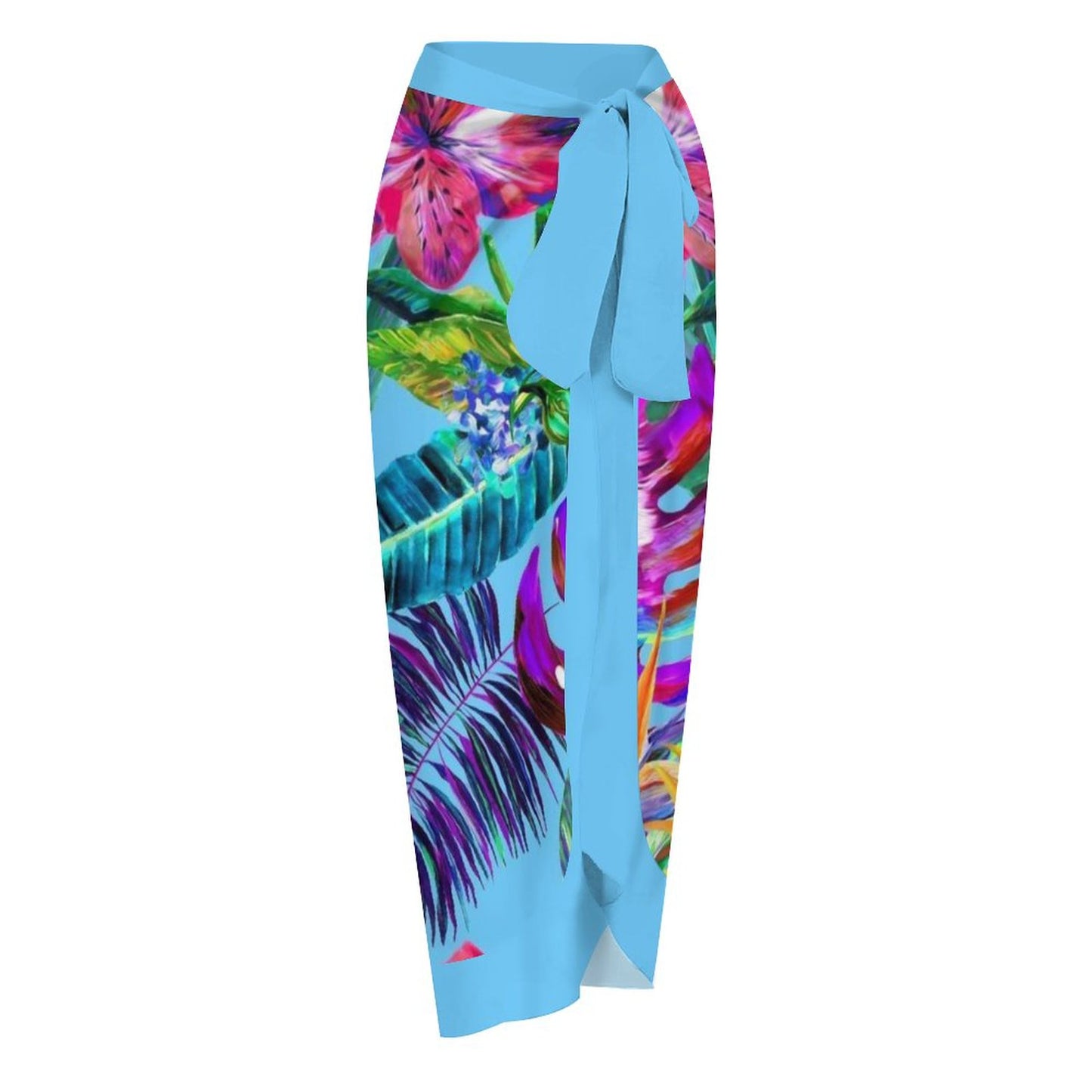 Casual Printed One Piece Swimsuit And Cover Up 2306102468