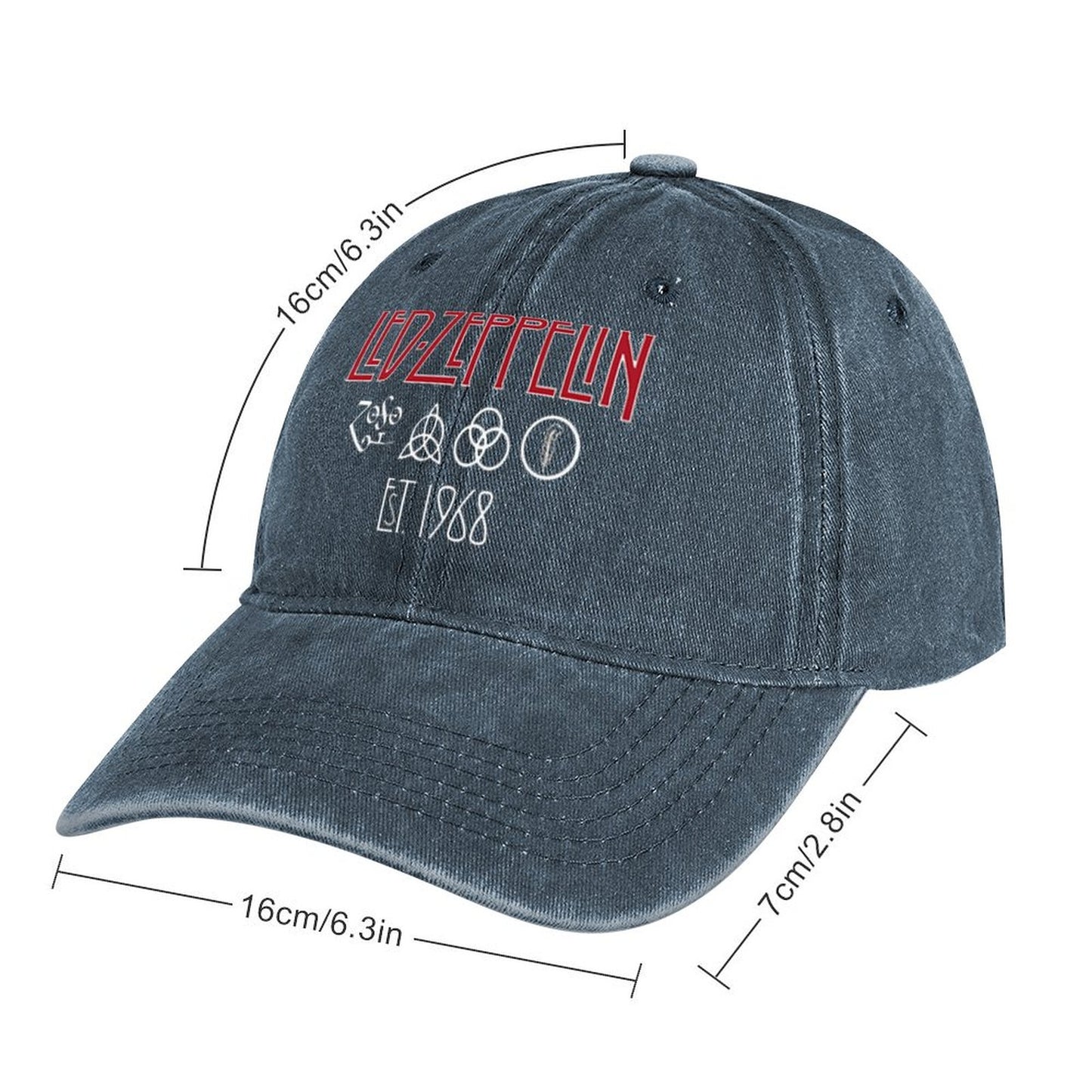 JOC Washed Denim Baseball Cap 2305101727