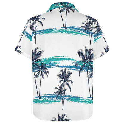 Men's Hawaiian Print Resort Shirt 2305106119