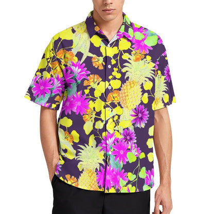 Men's Fashion Casual Printed Short Sleeve Shirts 2306101739