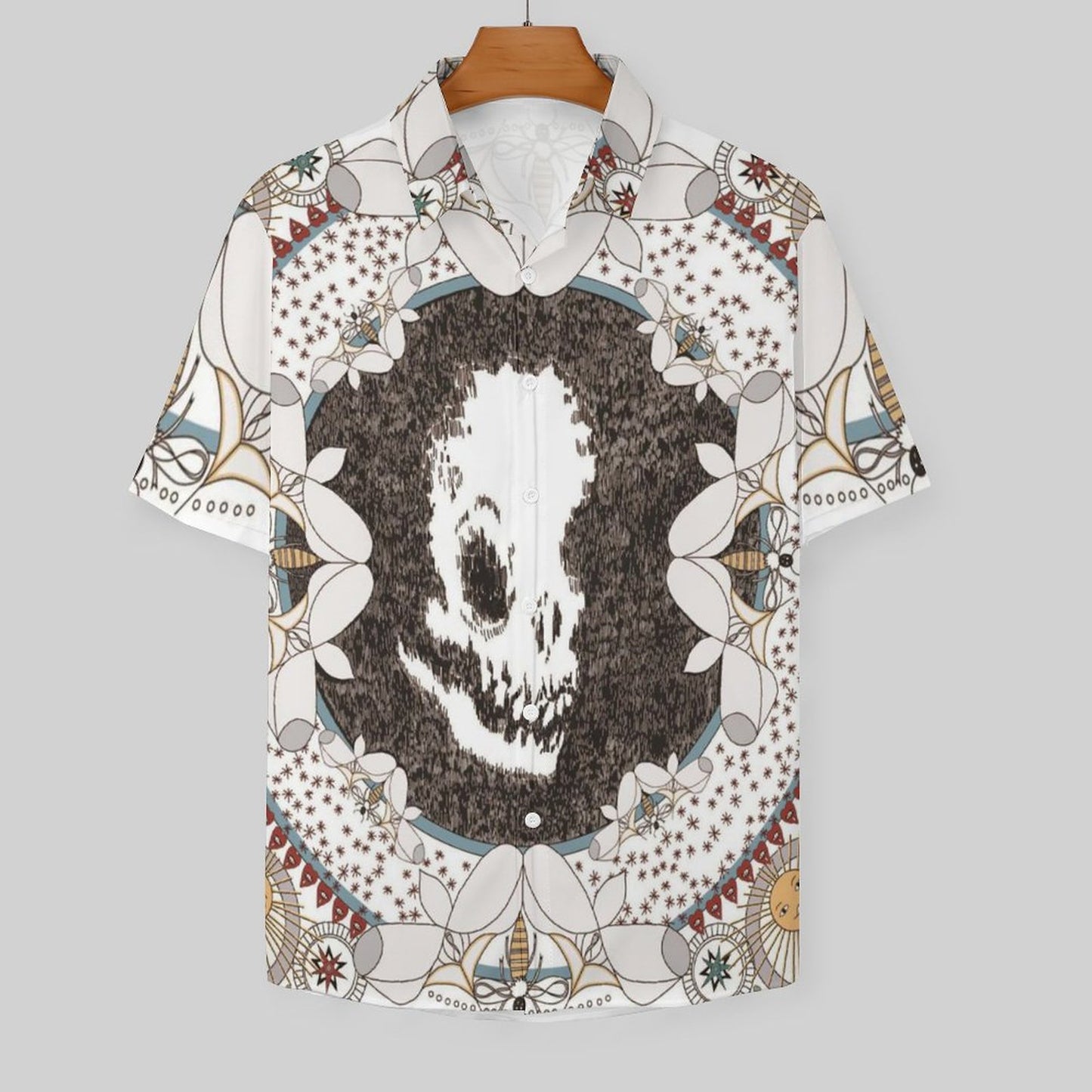 Men's Fashion Casual Printed Short Sleeve Shirts 2306101329