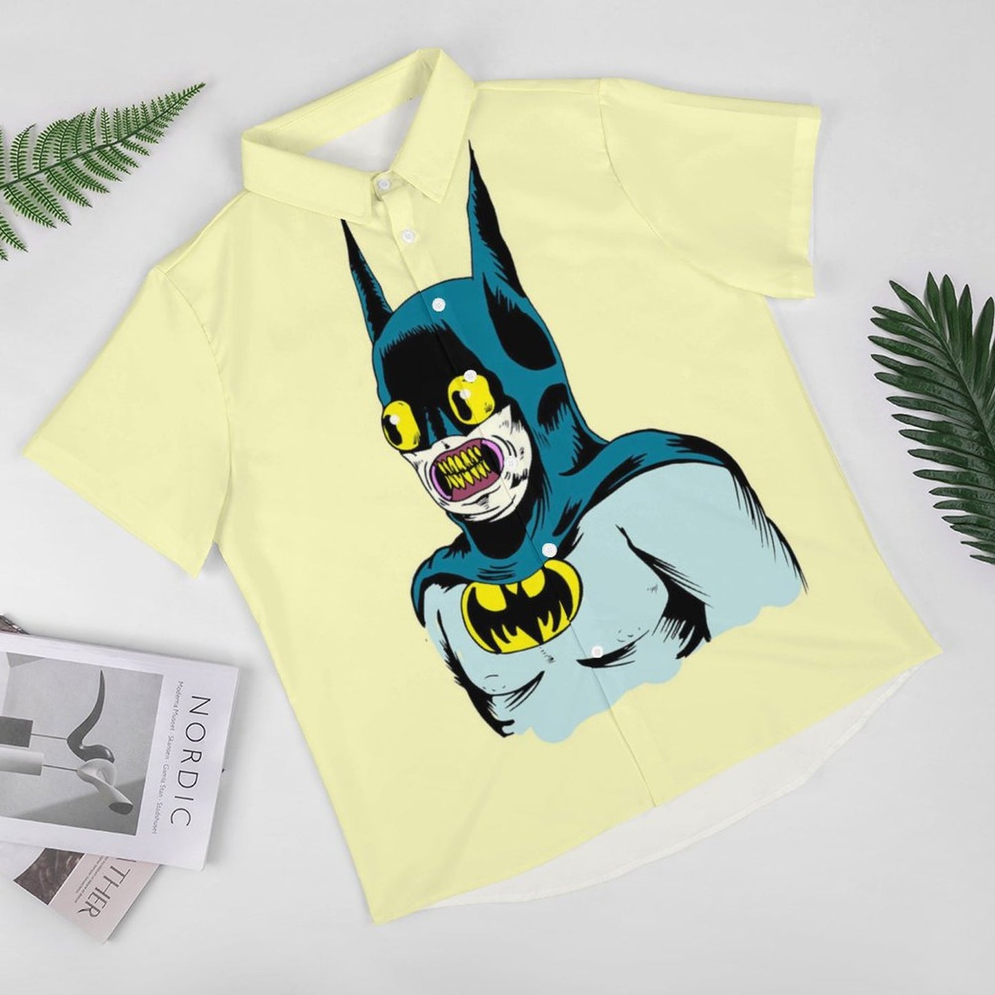 Men's Fashion Casual Printed Short Sleeve Shirts 2306104382