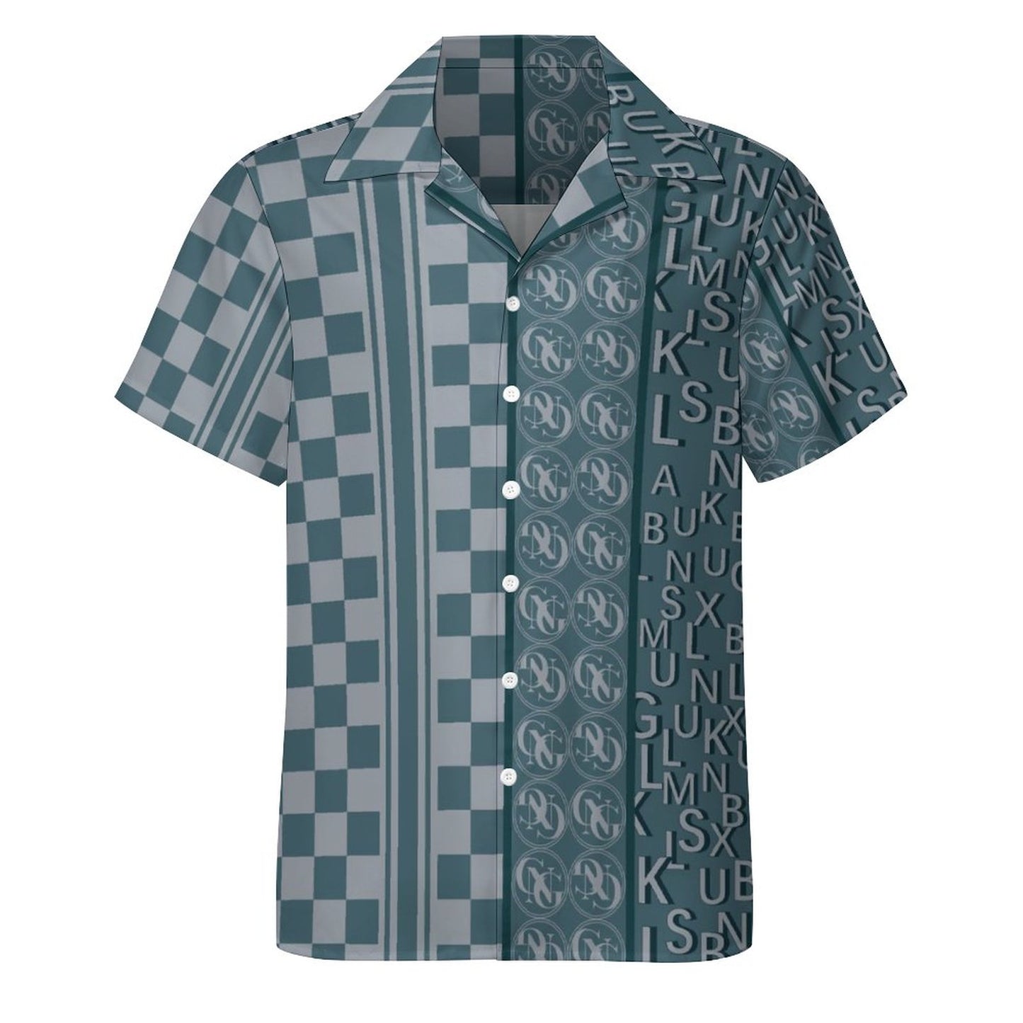 Men's Hawaiian Casual Short Sleeve Shirt 2305101704