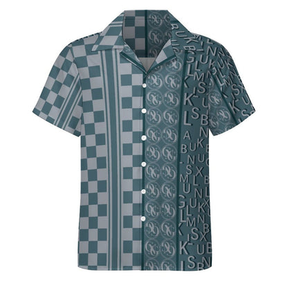 Men's Hawaiian Casual Short Sleeve Shirt 2305101704