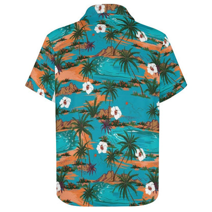 Men's Fashion Casual Printed Short Sleeve Shirts 2306102194