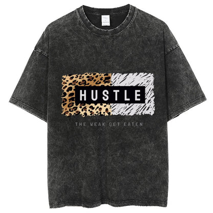 Unisex Vintage Solid Wash T-Shirts 2305102846