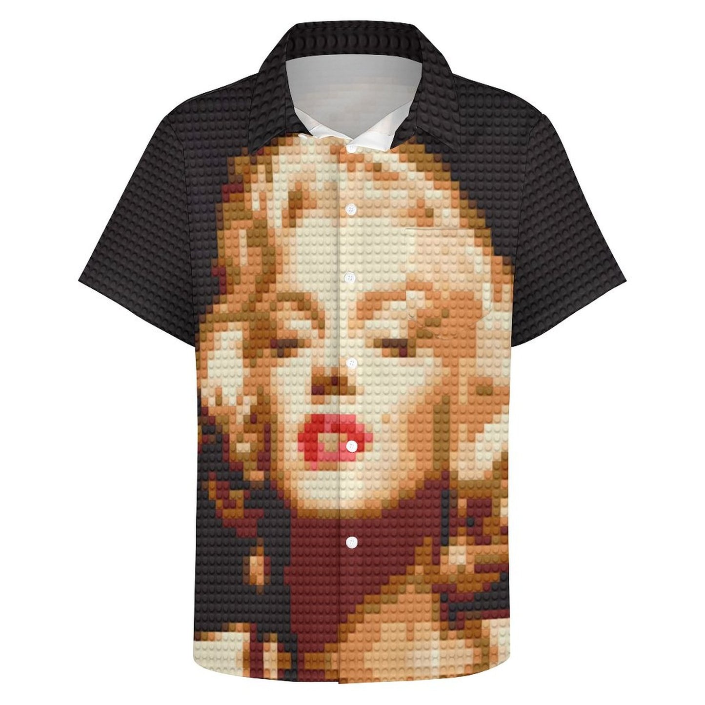 Men's Hawaiian Casual Short Sleeve Shirt 2306103179