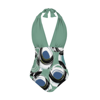 Casual Printed One Piece Swimsuit And Cover Up 2306101950