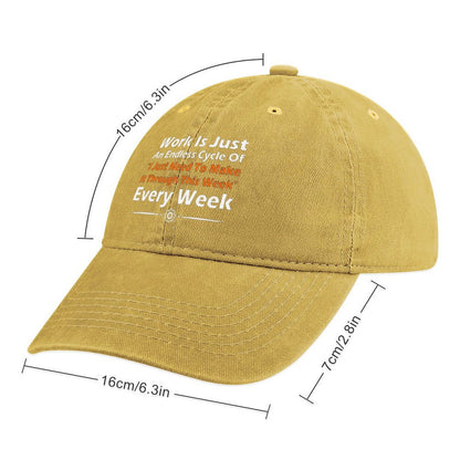 JOC Washed Denim Baseball Cap 2305102541