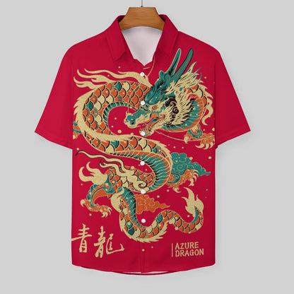 Men's Hawaiian Casual Short Sleeve Shirt 2306103805