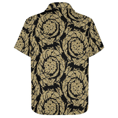 Men's Fashion Casual Printed Short Sleeve Shirts 2306100027