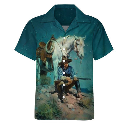 Men's Hawaiian Casual Short Sleeve Shirt 2305101803