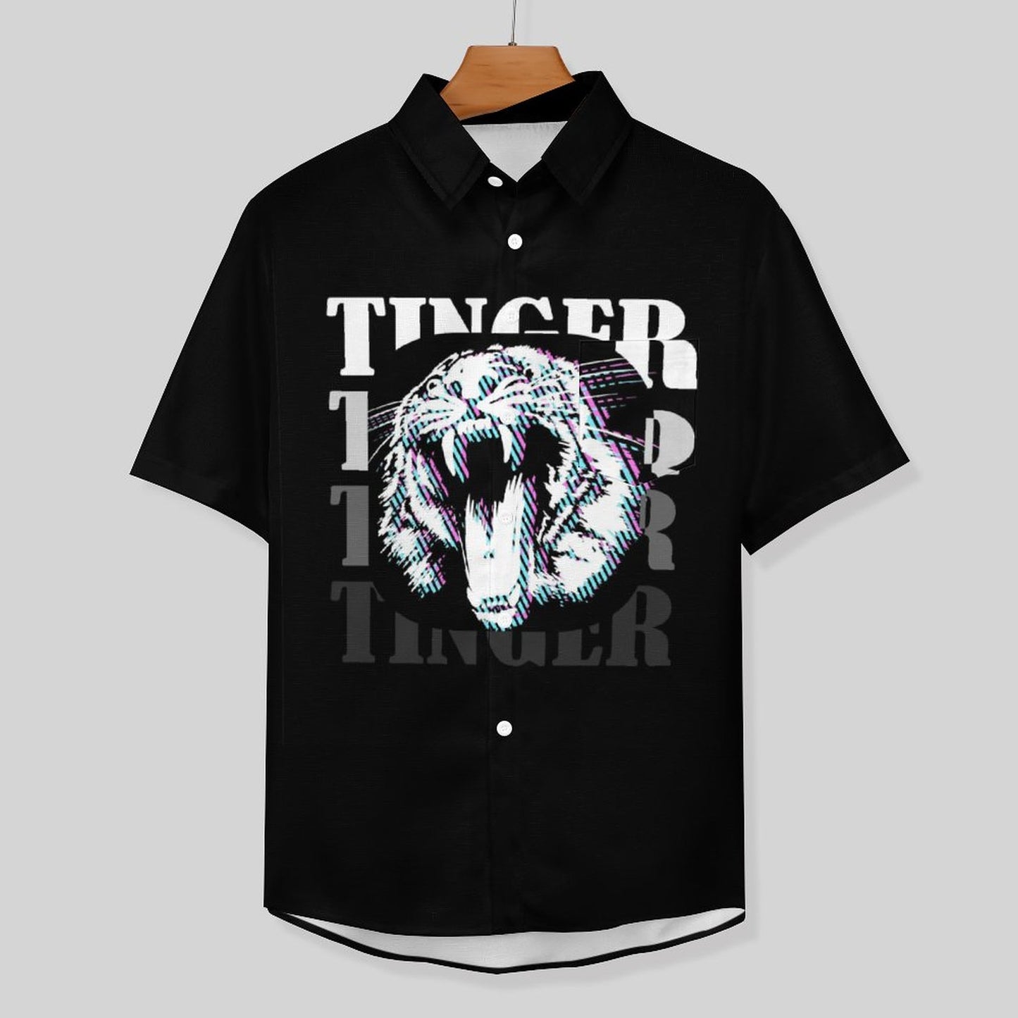 Men's Tiger Vacation Hawaiian Shirt 2306104895