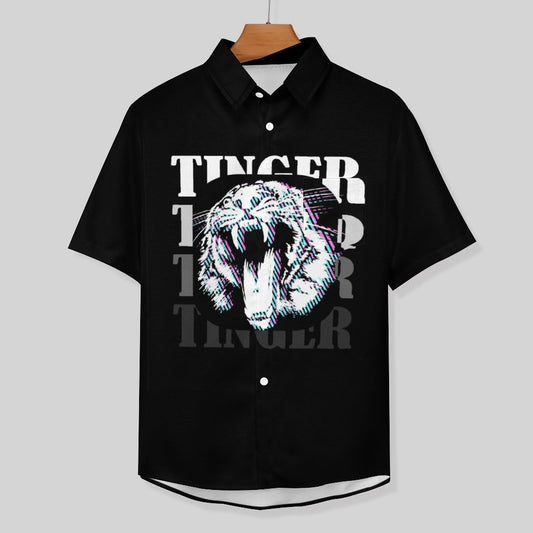Men's Tiger Vacation Hawaiian Shirt 2306104895