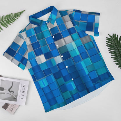 Men's Fashion Casual Printed Short Sleeve Shirts 2305107201