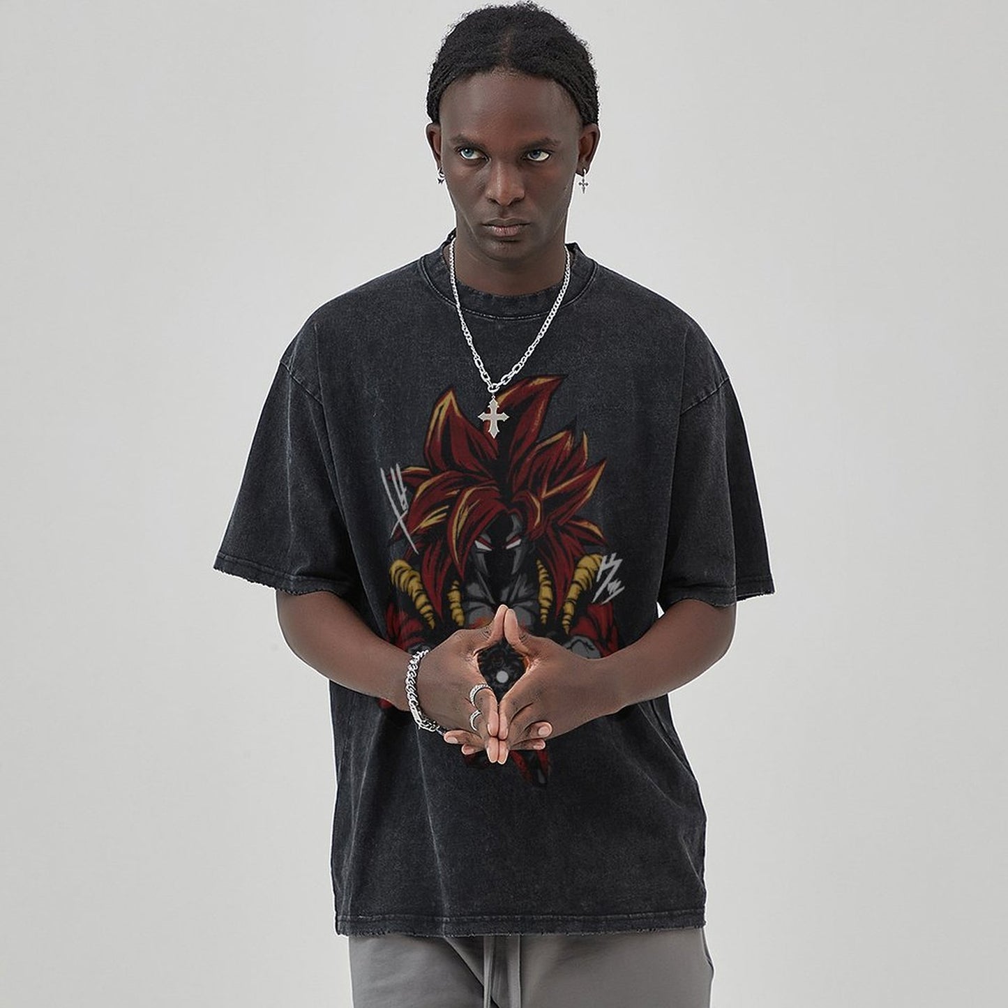 Unisex Vintage Solid Wash T-Shirts 2305103020