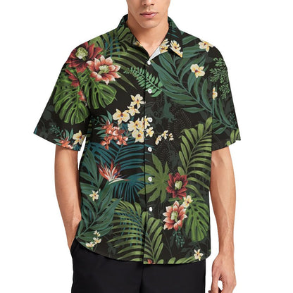 Men's Hawaiian Print Resort Shirt 2305101469