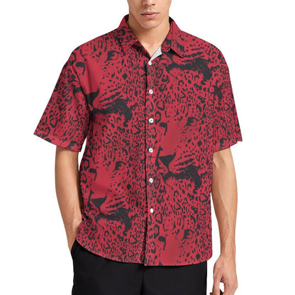 Men's Fashion Casual Printed Short Sleeve Shirts 2305107068