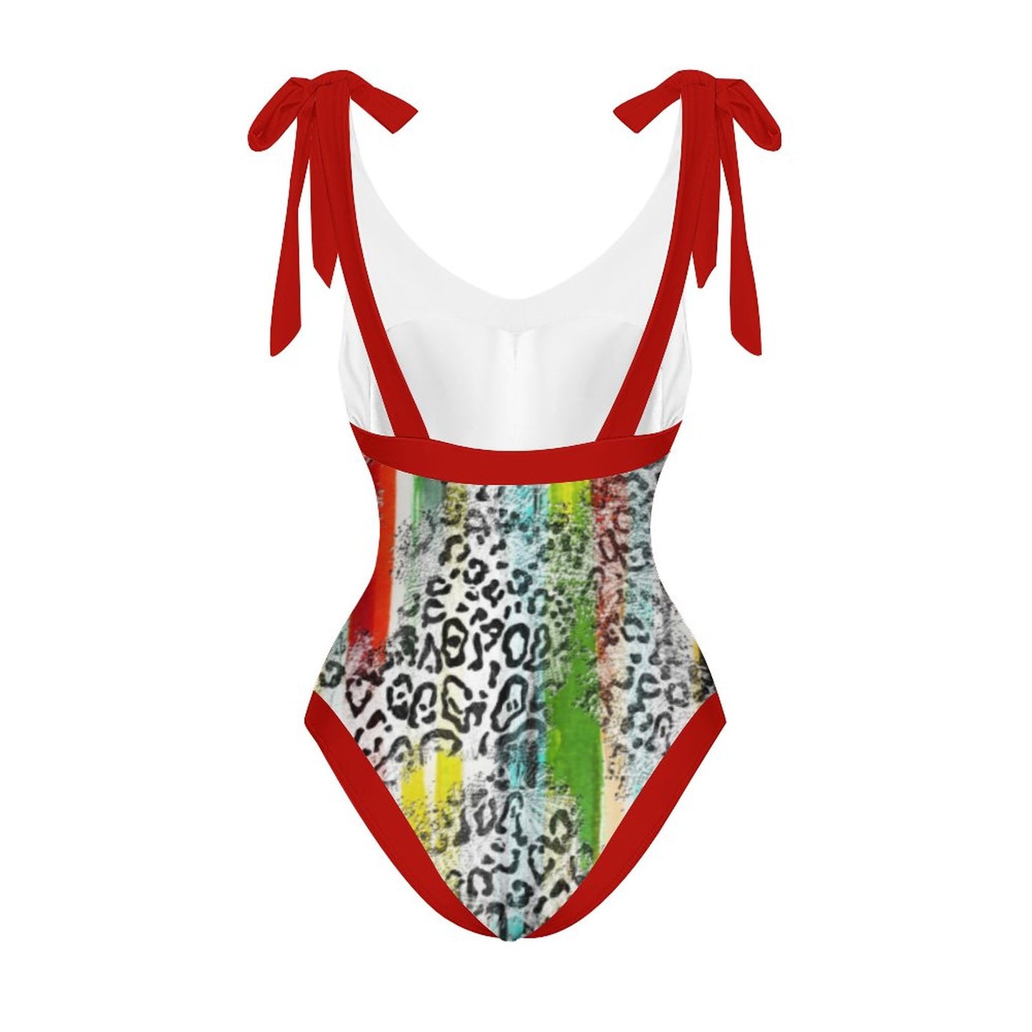 Casual Printed One-Piece Swimsuit And Cover Up 2305102687