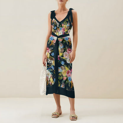 Casual Printed One-Piece Swimsuit And Cover Up 2305102887