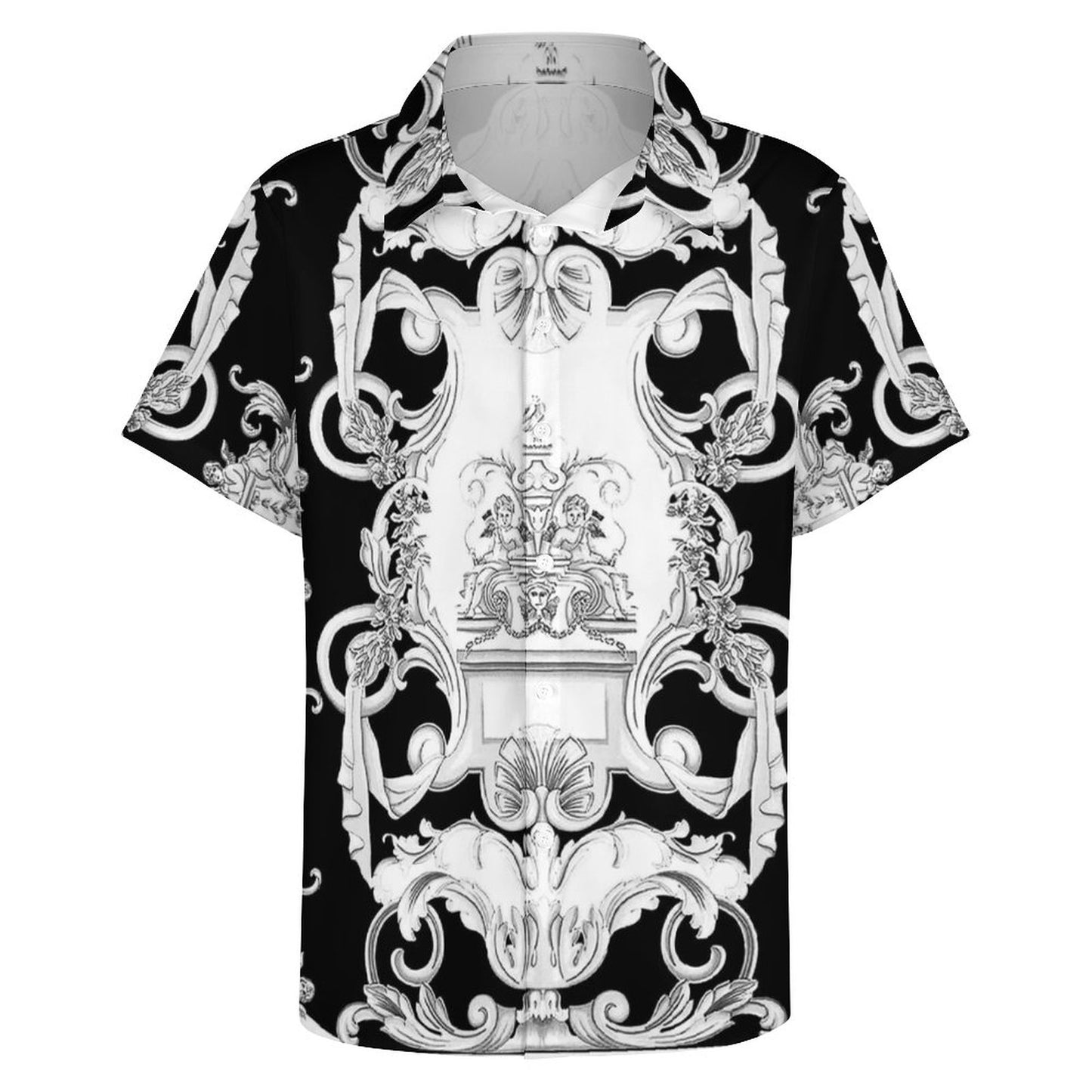 Men's Fashion Casual Printed Short Sleeve Shirts 2306100022