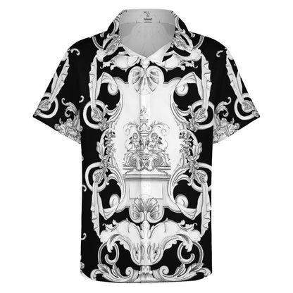 Men's Fashion Casual Printed Short Sleeve Shirts 2306100022