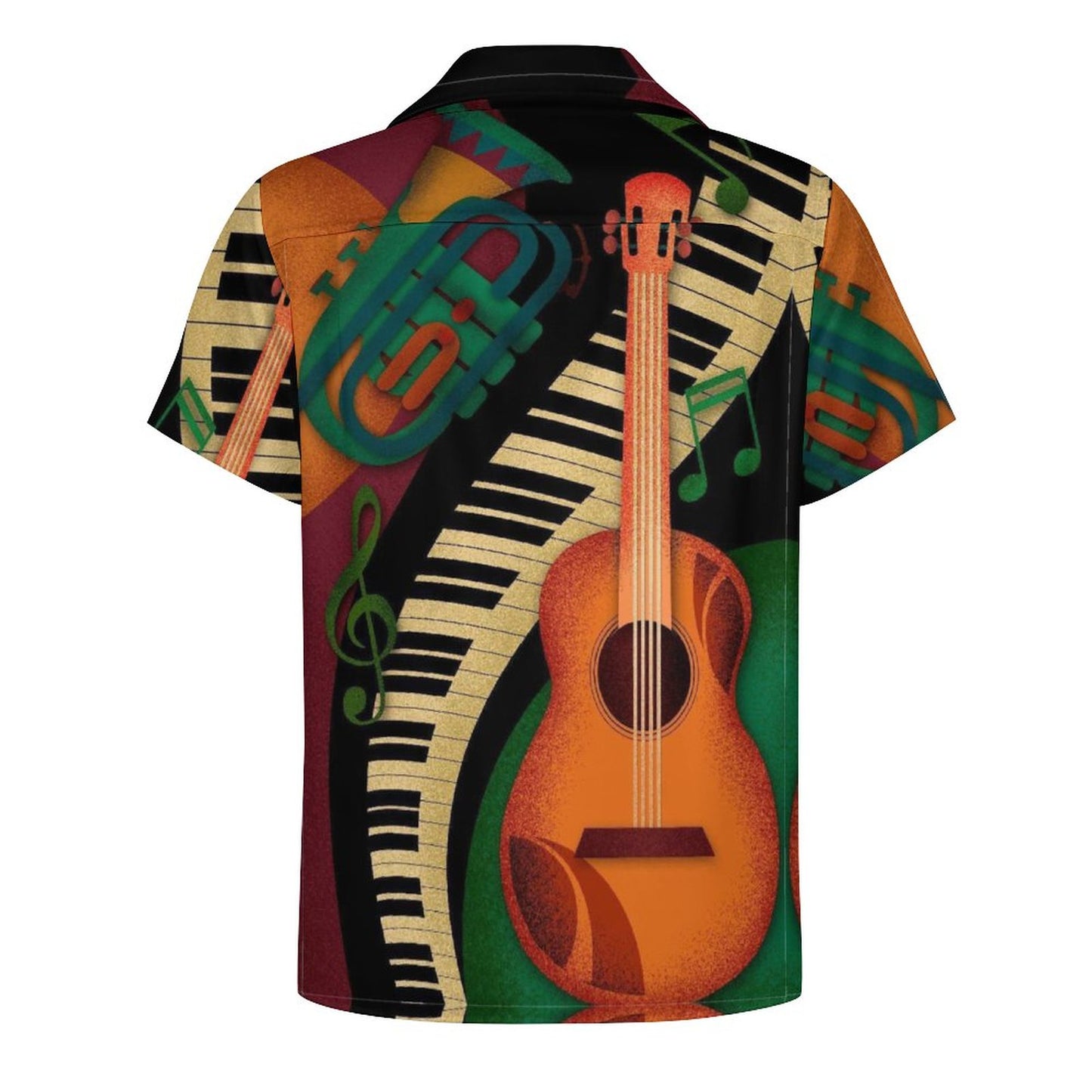 Men's Hawaiian Casual Short Sleeve Shirt 2305102124