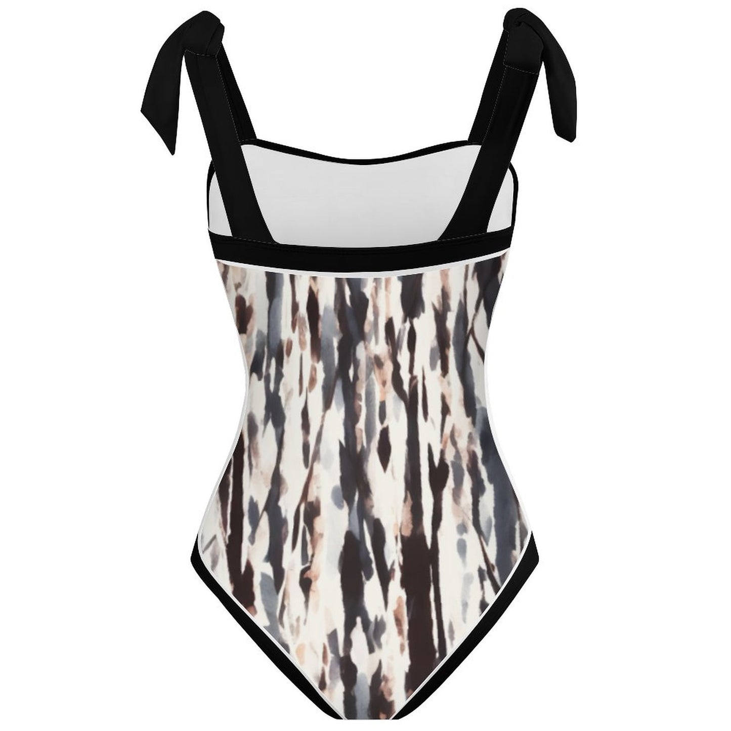 Fashion Printed One Piece Swimsuit And Cover Up 2305104415
