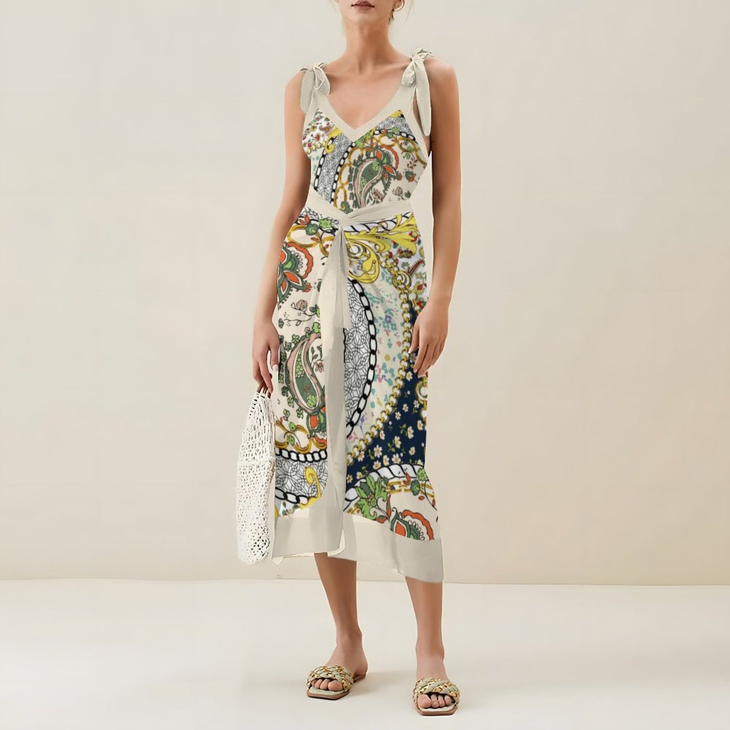 Casual Printed One Piece Swimsuit And Cover Up 2306103193