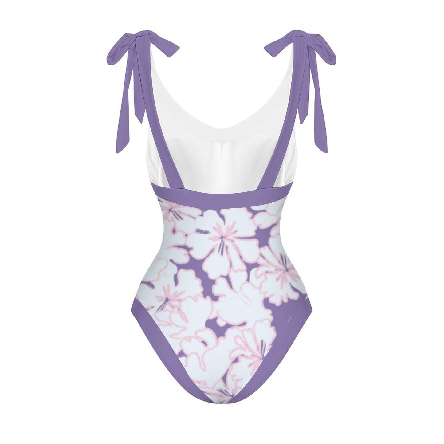 Casual Printed One-Piece Swimsuit And Cover Up 2305102451