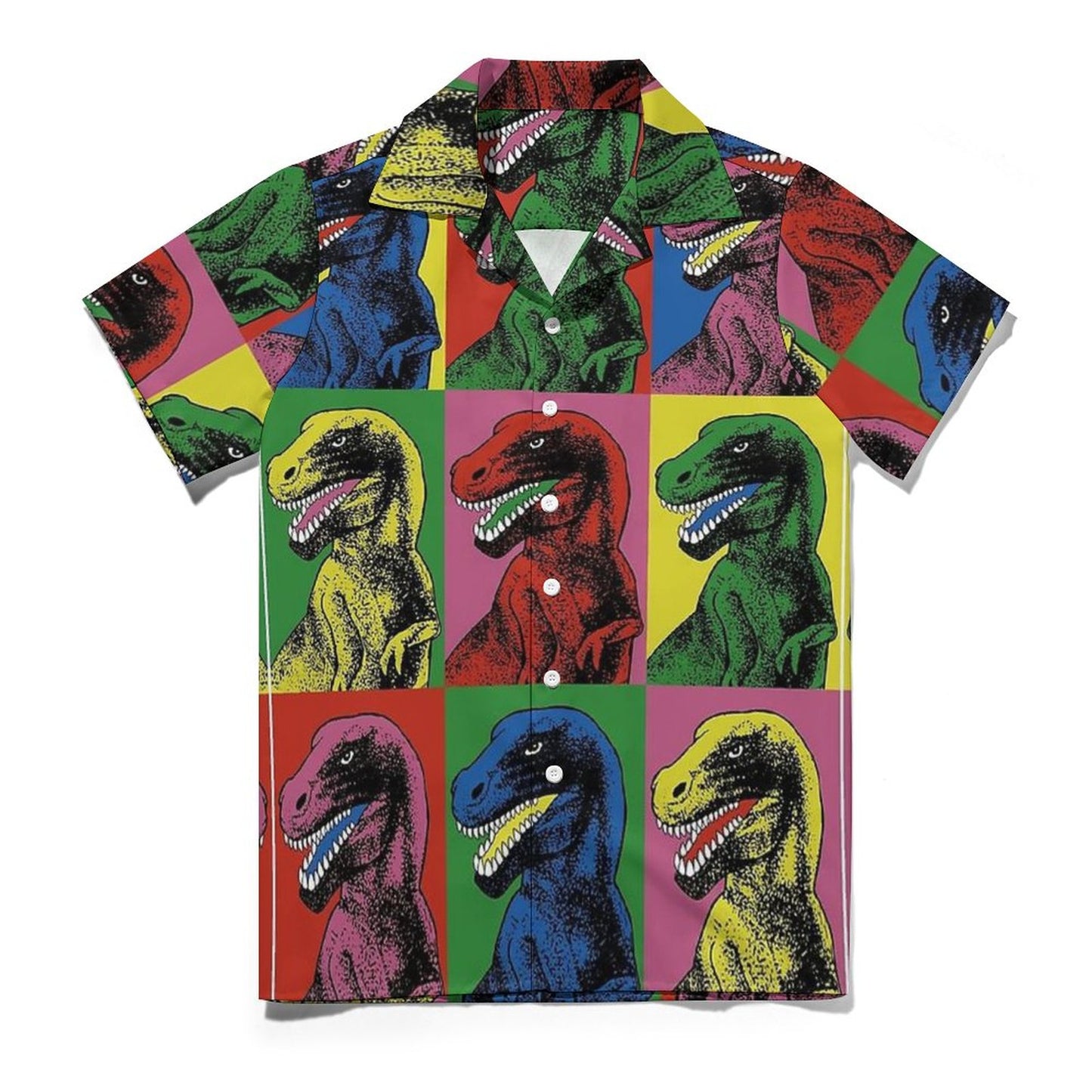 Men's Hawaiian Print Casual Shirt 2304109846