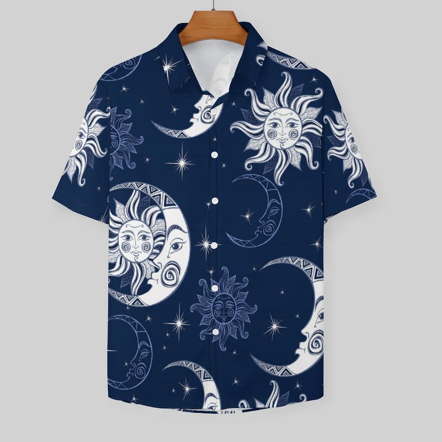 Men's Fashion Casual Printed Short Sleeve Shirts 2306100969