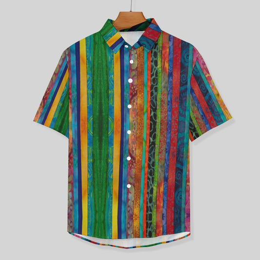 Men's Hawaiian Casual Short Sleeve Shirt 2306104246