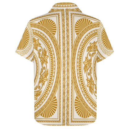Men's Fashion Casual Printed Short Sleeve Shirts 2306100954