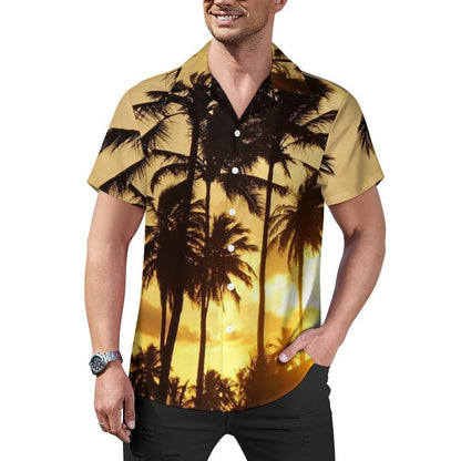 Men's Hawaiian Print Casual Shirt 2304107432
