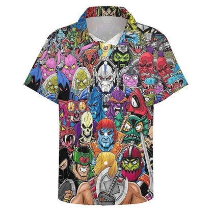 Men's Hawaiian Casual Short Sleeve Shirt 2306104361