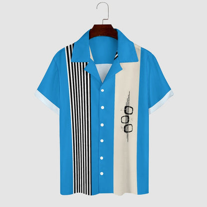 Men's Hawaiian Print Casual Shirt 2304109892