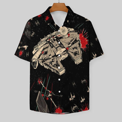 Men's Fashion Casual Printed Short Sleeve Shirts 2306101604