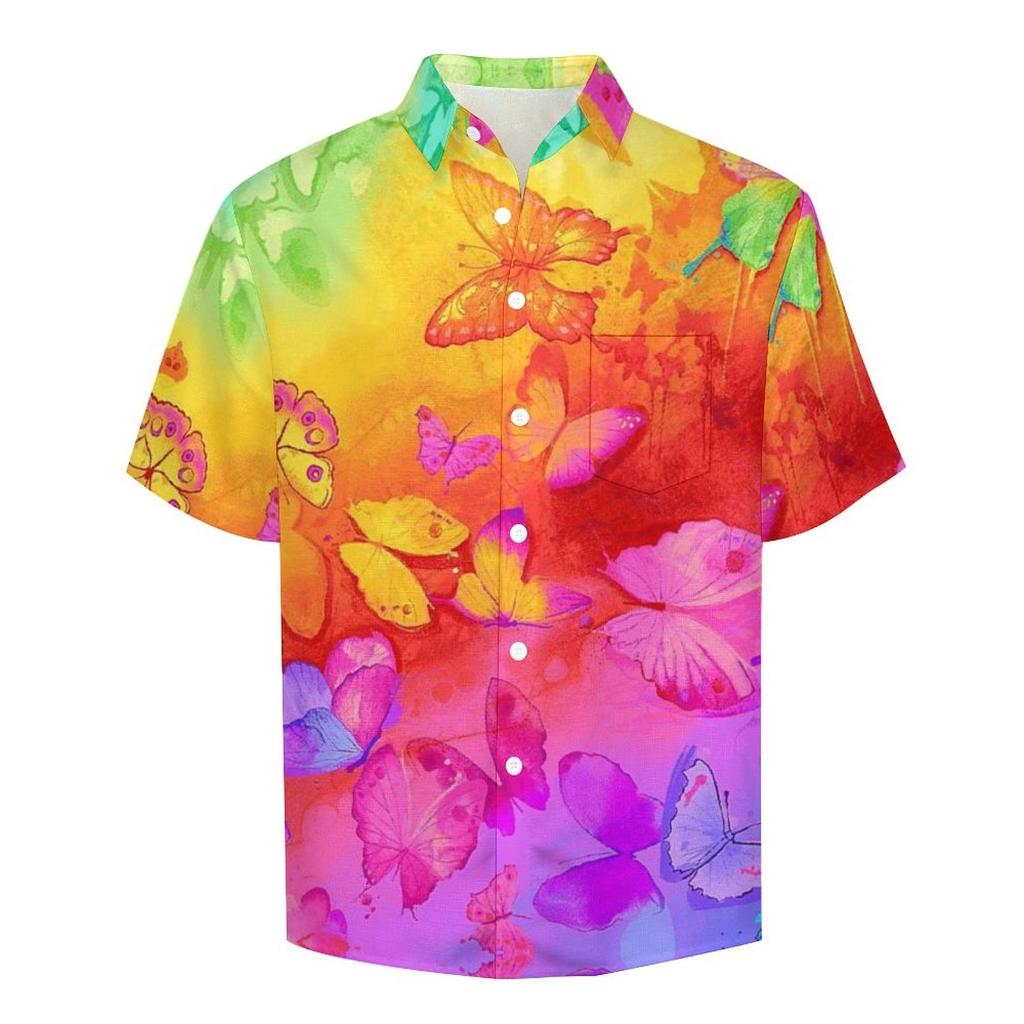 Men's Hawaiian Casual Short Sleeve Shirt 2306103346