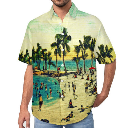 Men's Vacation Hawaiian Shirt 2306100908