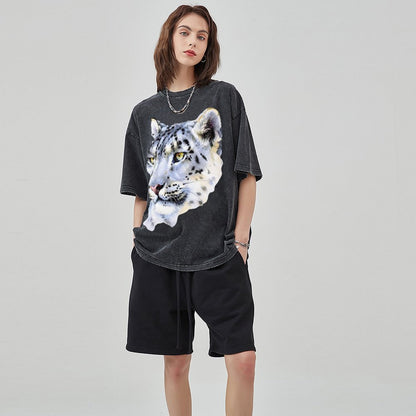 Unisex Vintage Solid Wash T-Shirts 2305101625