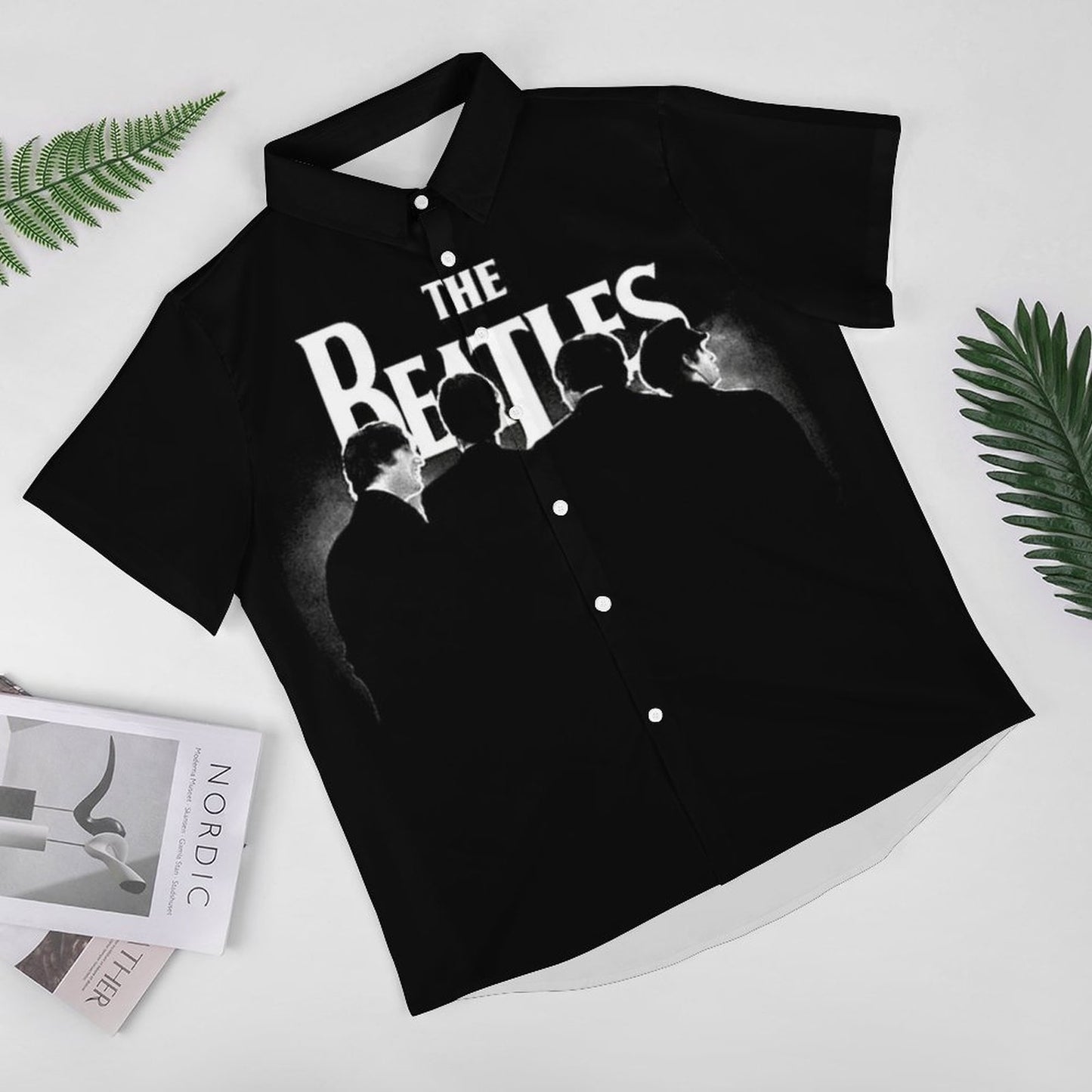 Men's Fashion Casual Printed Short Sleeve Shirts 2306102217