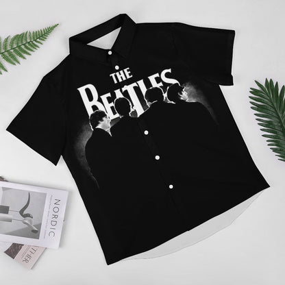 Men's Fashion Casual Printed Short Sleeve Shirts 2306102217