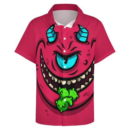 Men's Hawaiian Casual Short Sleeve Shirt 2306103602