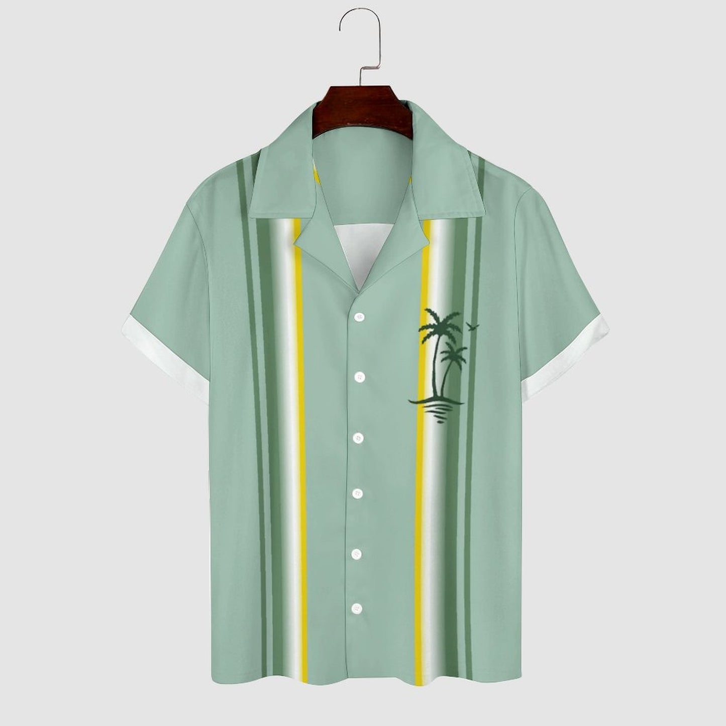 Men's Hawaiian Casual Short Sleeve Shirt 2305102255