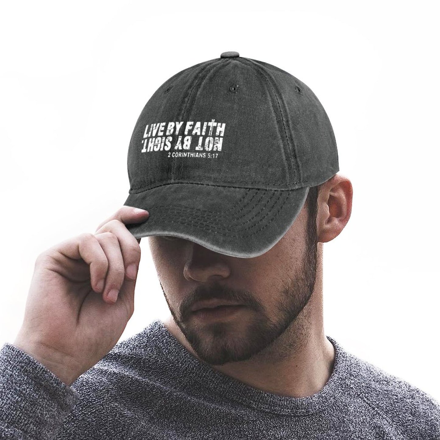 JOC Washed Denim Baseball Cap 2305103303