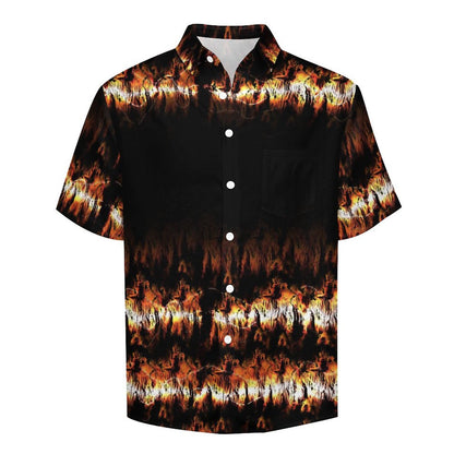Men's Flame Vacation Hawaiian Shirt 2306104927