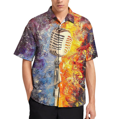 Men's Hawaiian Casual Short Sleeve Shirt 2306103341